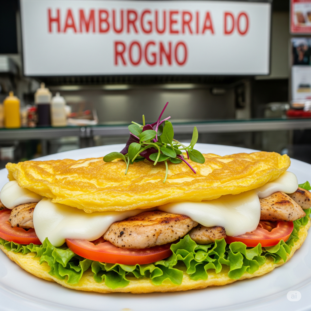 OMELETE DE FRANGO