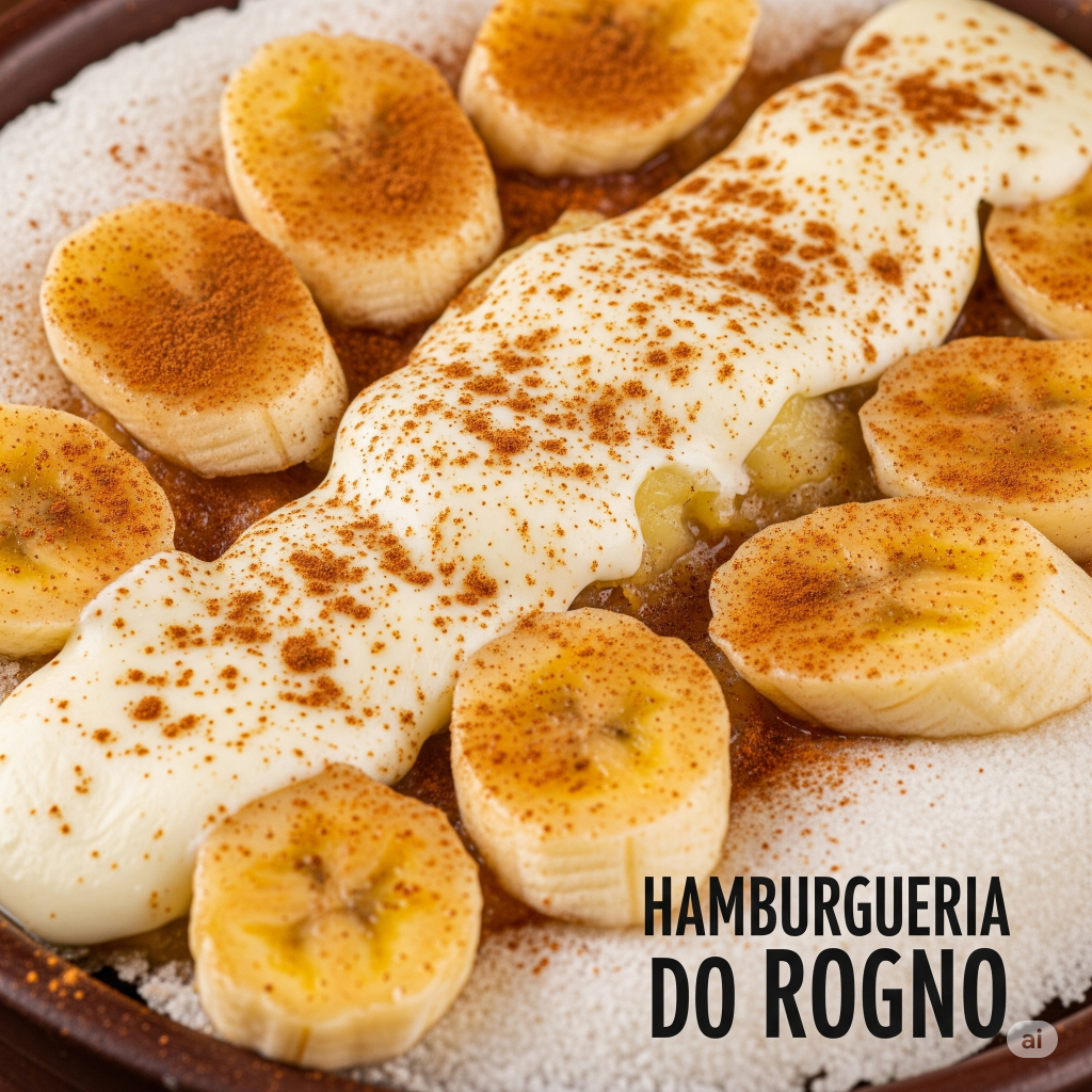 TAPIOCA BANANA COM CANELA